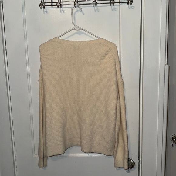 American Eagle Women's Button Up Cream Cardigan size S - Picture 6 of 6